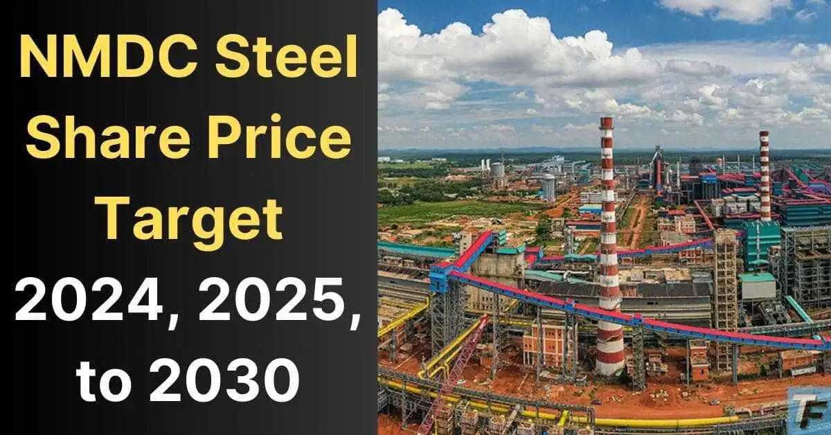 nmdc steel share price target 2024, 2025, to 2030